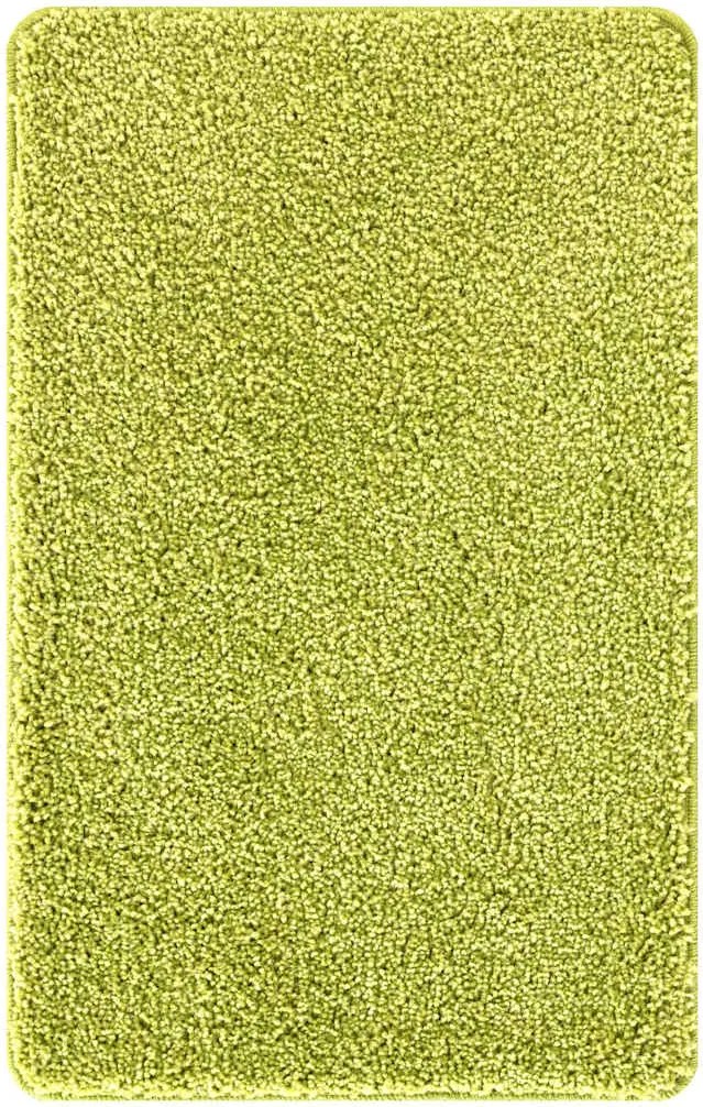 vidaXL Csúszásmentes Fürdőszőnyeg Zöld 50 x 80 cm PP