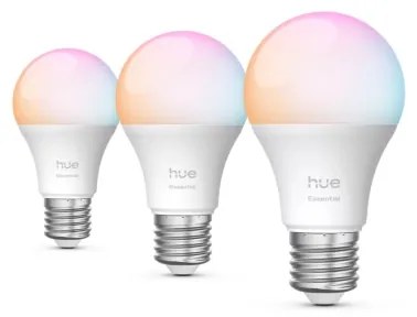 3 darabos csomag Philips Hue WACA dimmelhető LED izzó E27/8W/230V 2200-6500K