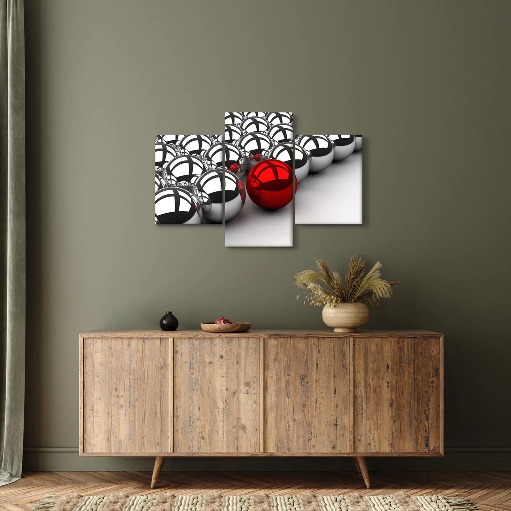 Fényes gömbök képe (90x60 cm)