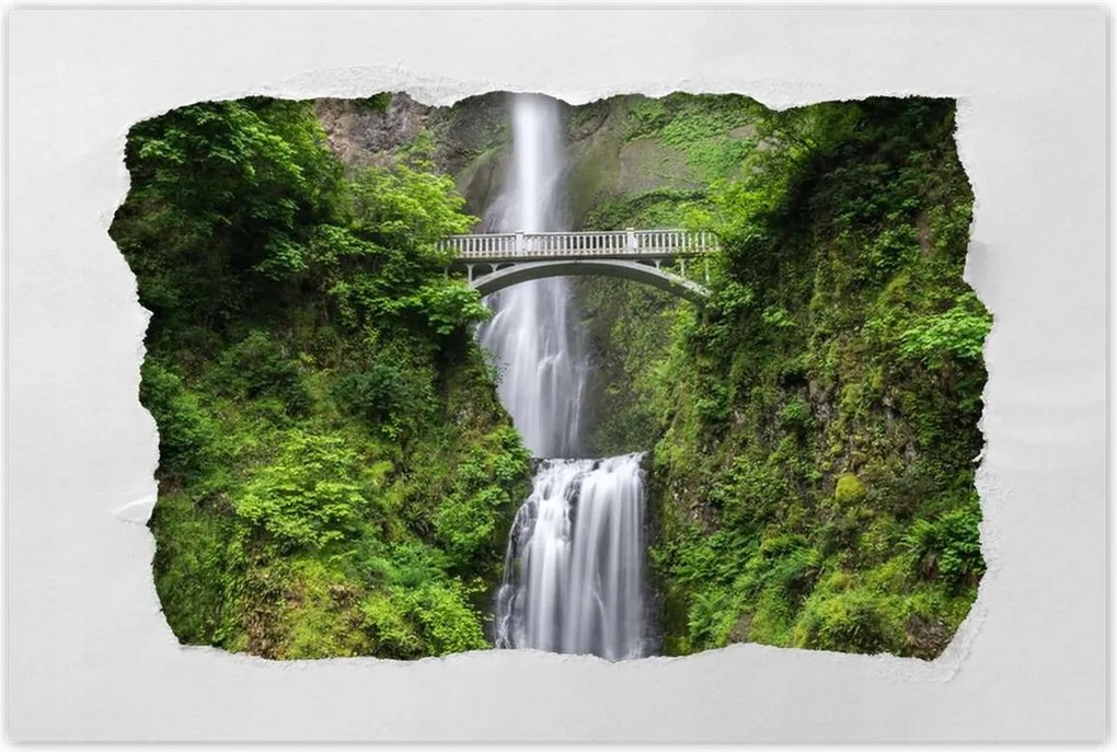 Poszterek 90x60 Magas vízesés Kaszkád