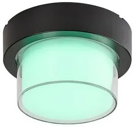 RÁBALUX 7246 DURBE Modern Kültéri Mennyezeti Lámpa Fekete IP44