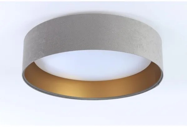 LED mennyezeti lámpa GALAXY 1xLED/24W/230V szürke/arany