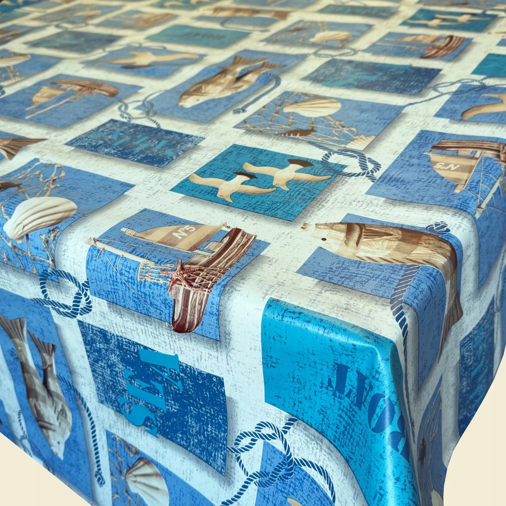 Cerata Vastag Abrosz Kék Tengeri Kagyló Marine 140x350