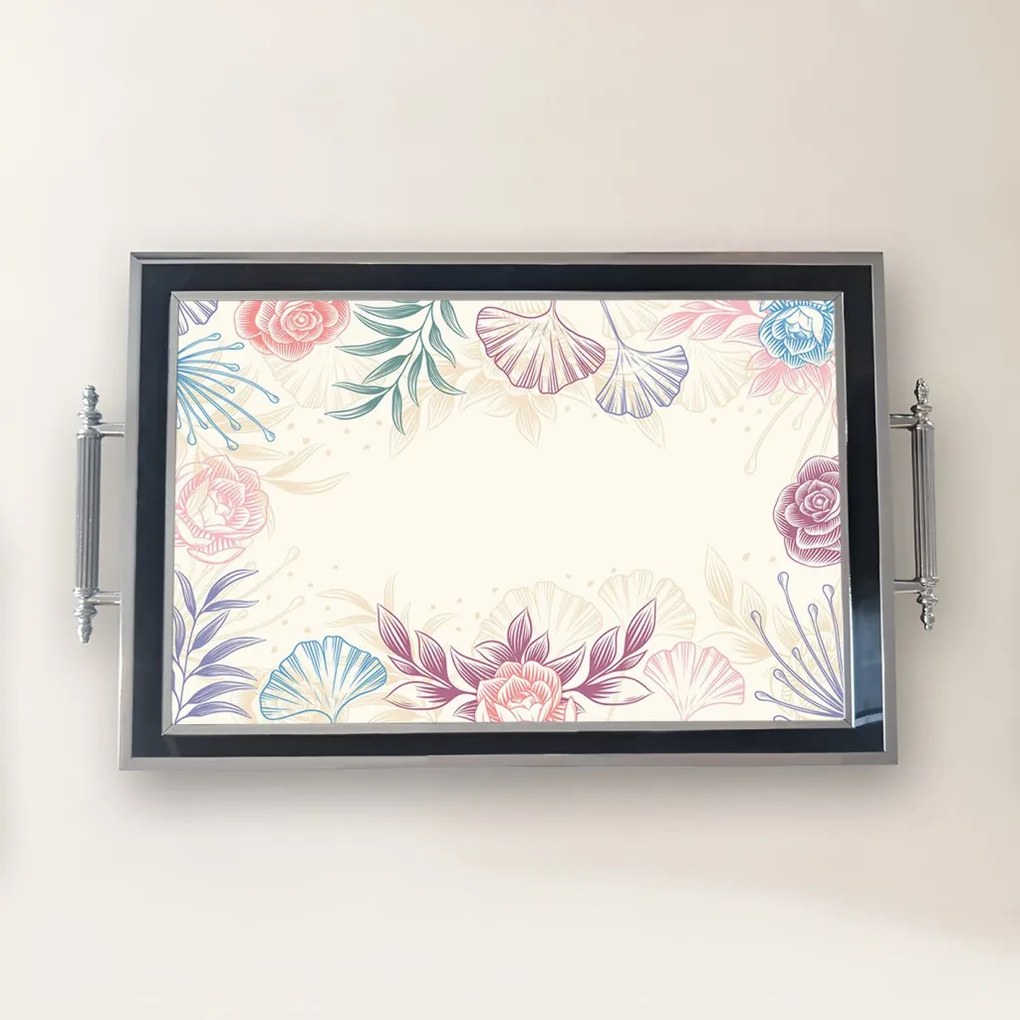 Üveg tálca, 38×24 cm – TPG9793