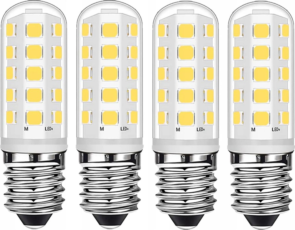 Led Izzó E14 Szett 4DB 3W 2700K meleg fehér villogásmentes