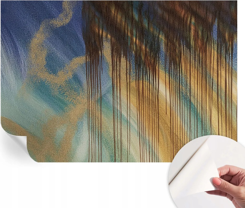 Öntapadós fotótapéta falra 3D Loft Absztrakt kompozíció 152x104