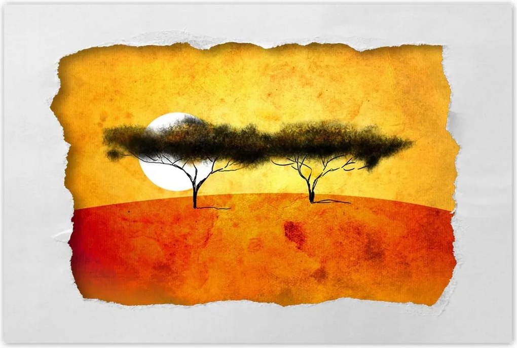 Poszterek 90x60 Esti tájkép