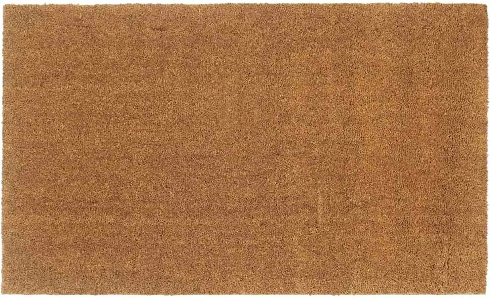 vidaXL ajtószőnyeg Natúr 90x150 cm Tuftolt kókuszrost
