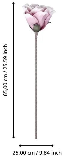 Eglo 428133 - Művirág MOLAVE 65 cm rózsaszín