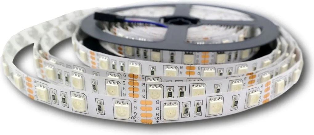 Led szalag 5050 300LED Rgb színes 14.4W 3-chip 1m