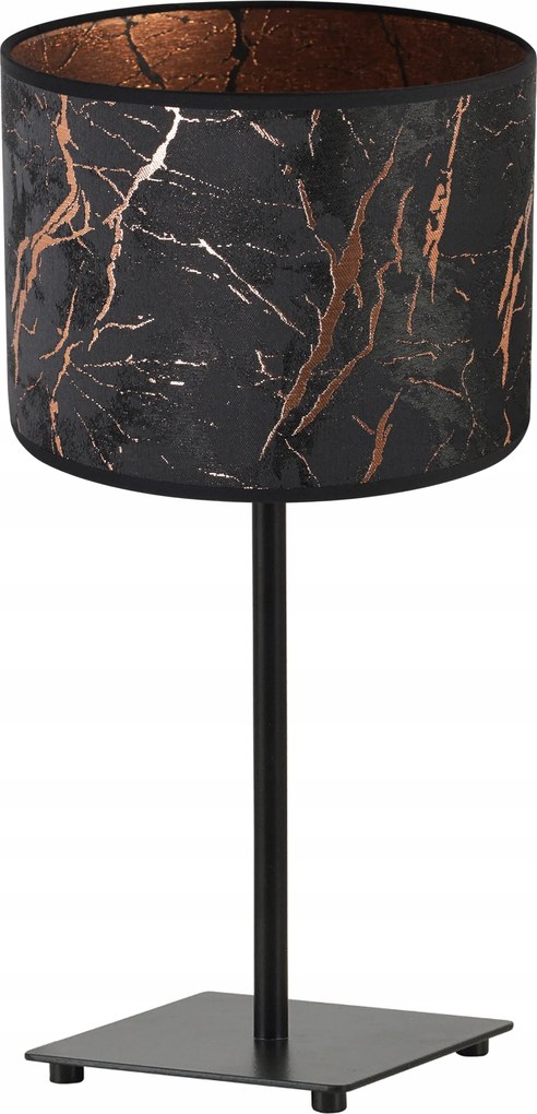 Asztali Lámpa Gia Lámpabúra Réz Mintás