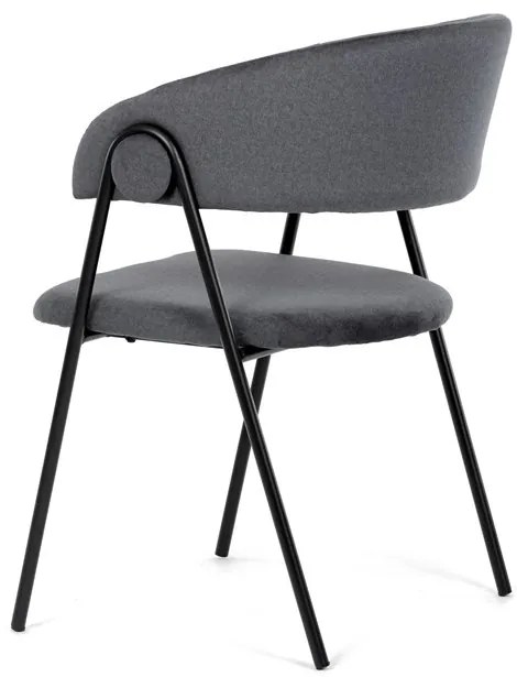 Szürke Bársony Étkezőszék. DCL-X7130 GREY2