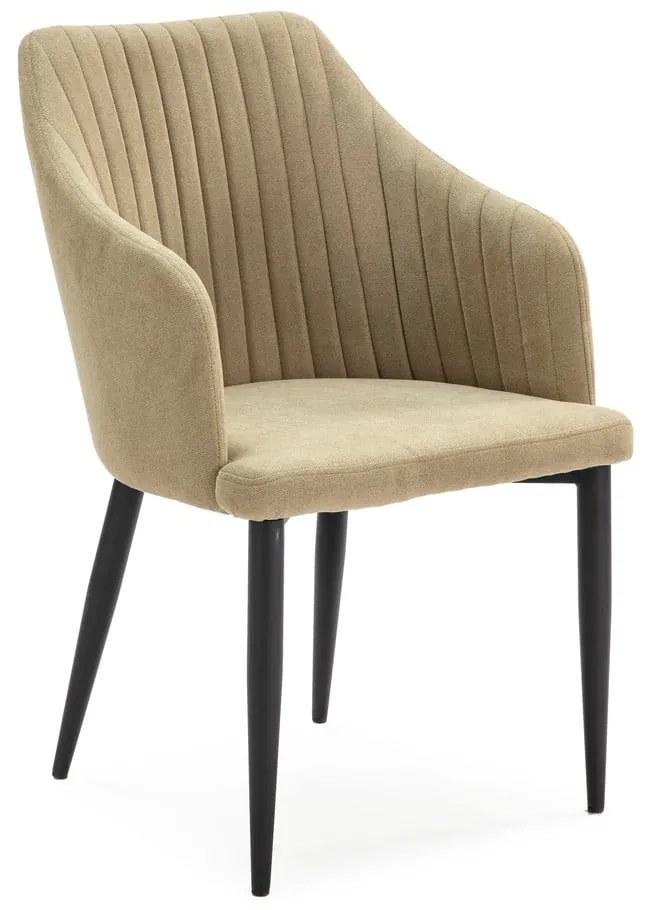 Világoszöld kárpitozott étkezőfotel szett 2 db-os Nadi – Marckeric