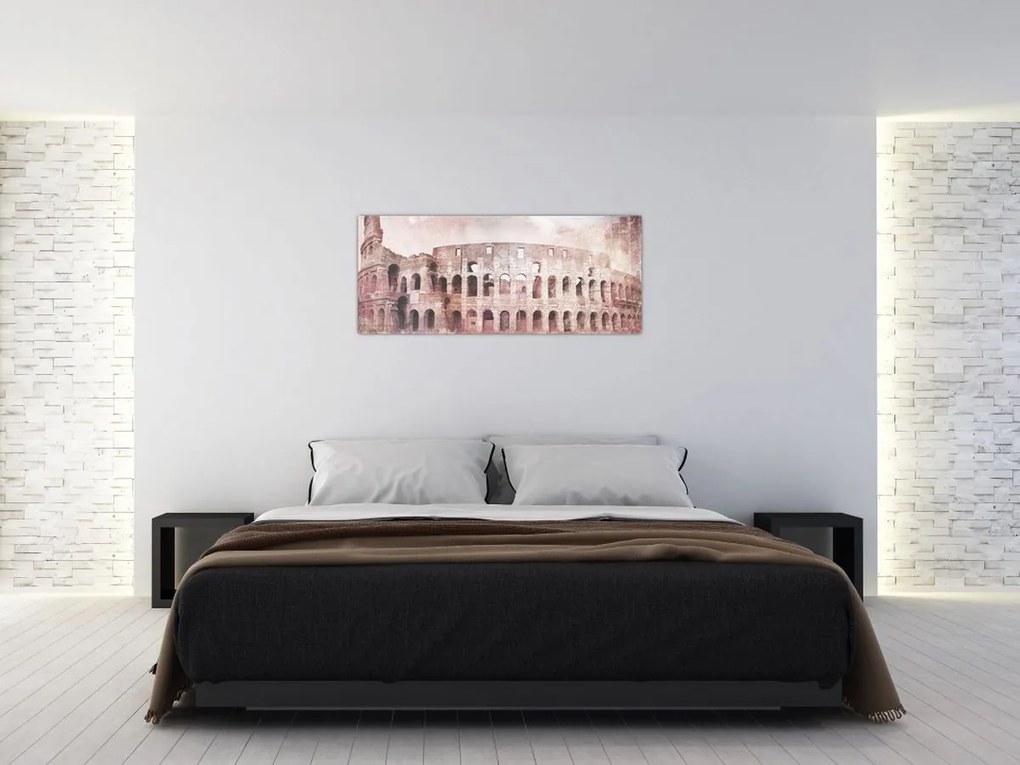 Kép - Vintage képeslap a városról N⁰2 (120x50 cm)