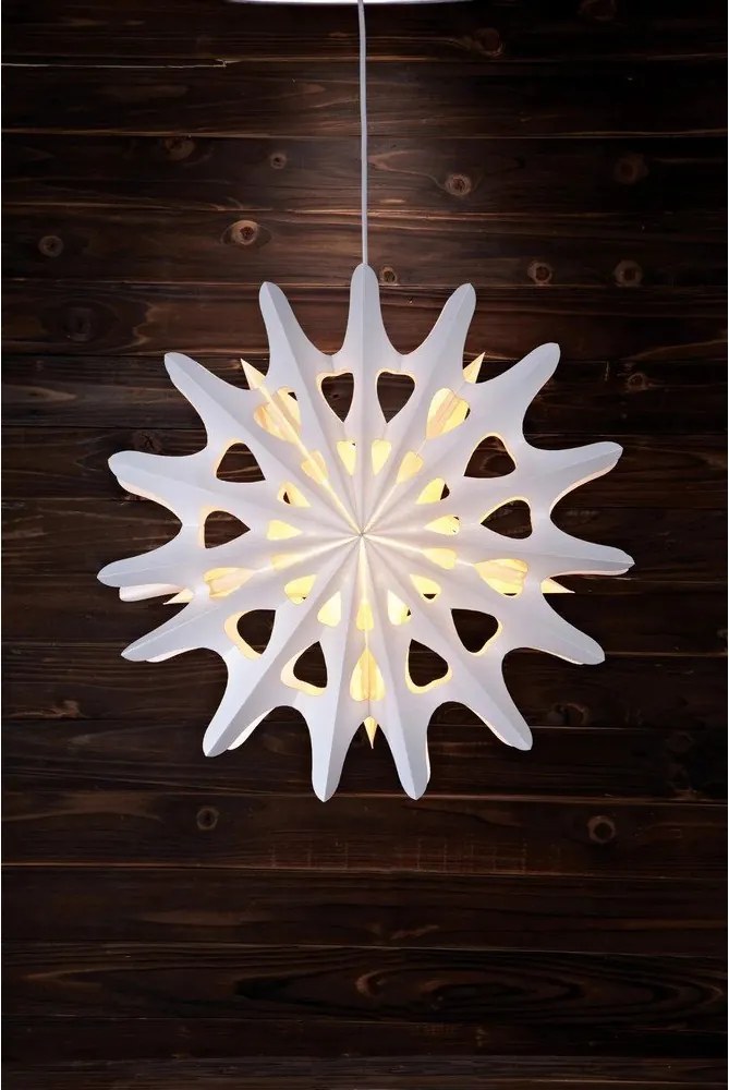 Fehér fénydekoráció Alnäs – Markslöjd