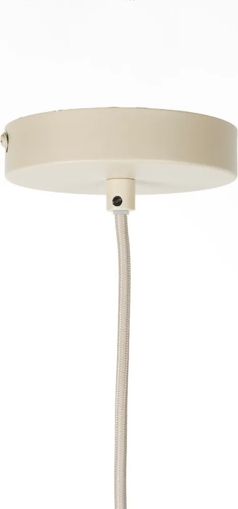 Bézs fém függőlámpa ø 26,5 cm Wubbo – White Label