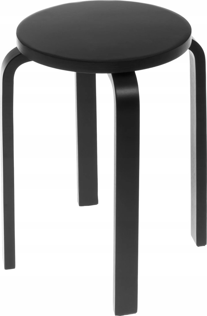 Konyhai Zsámoly Mdf Átmérő 39 CM Méretek 39 X 39 X 45,5 CM Fekete