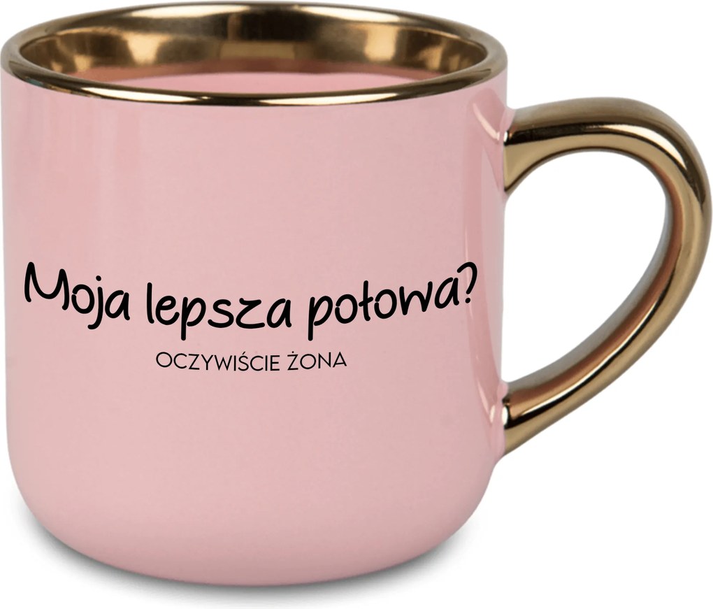 Bögre Nagy Rózsaszín Az Én Jobb Felem? Feleség Ajándék Feleségnek Évfordulóra