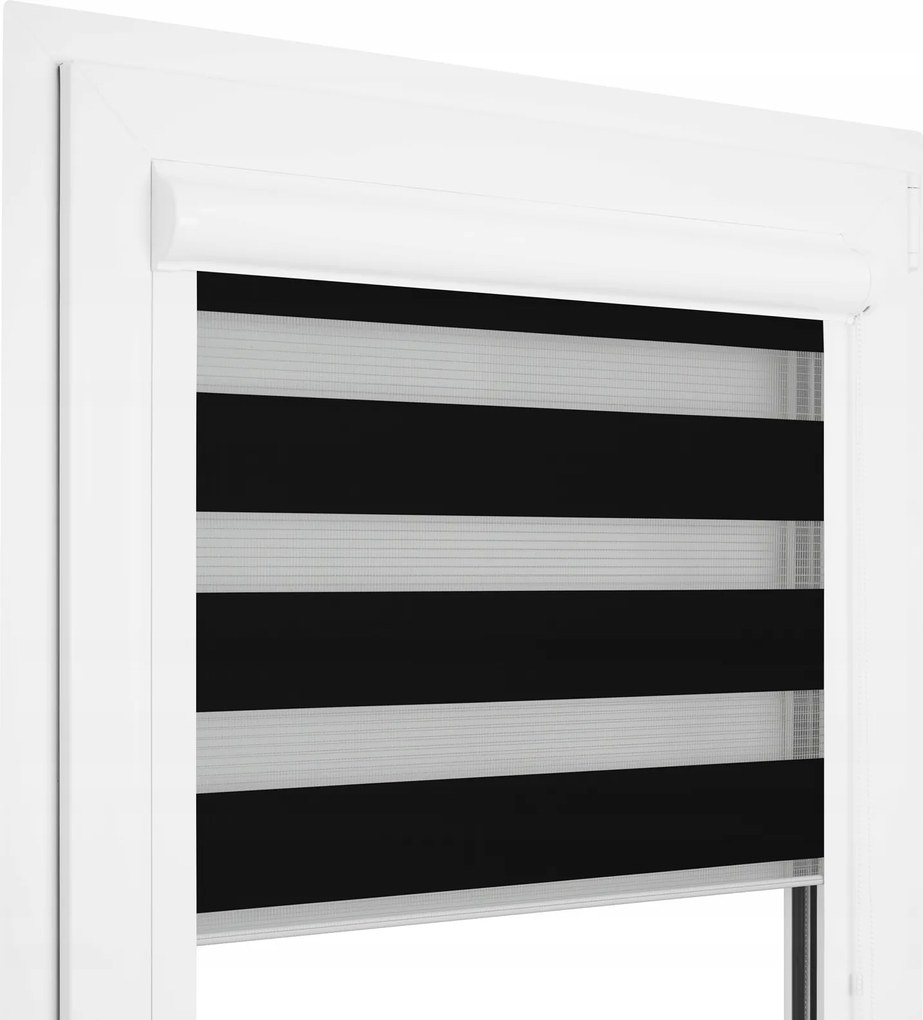 Roló Éjjel-nappal Alumínium Kazettában 73x220 CM Erkély Színek Méretre Szabva