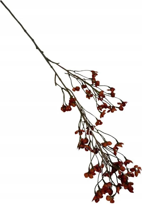 Izzó ág 90 cm narancs művirág