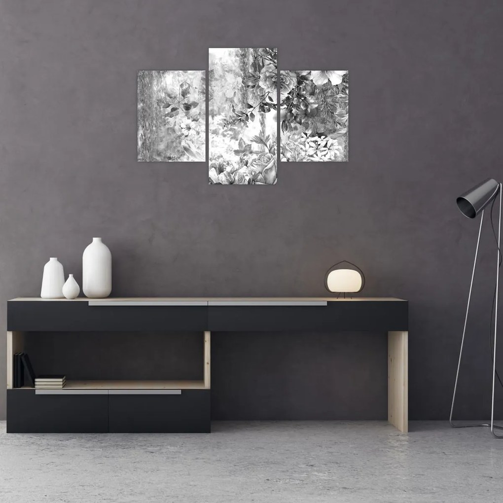 Kép - Romantikus kert (90x60 cm)
