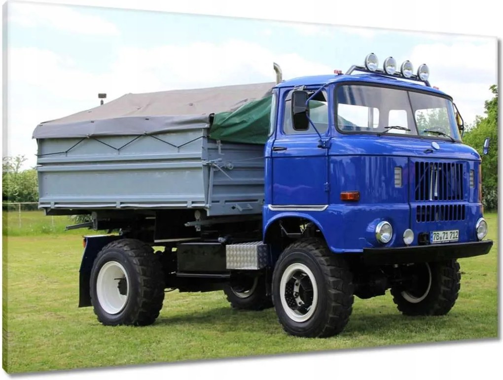 Vászonkép 90x60 Ifa Kétszemélyes teherautó