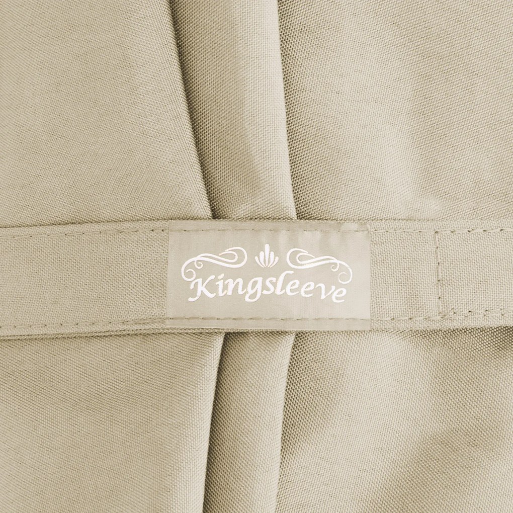 Kingsleeve® LED napernyő Miami Ø270 cm - bézs