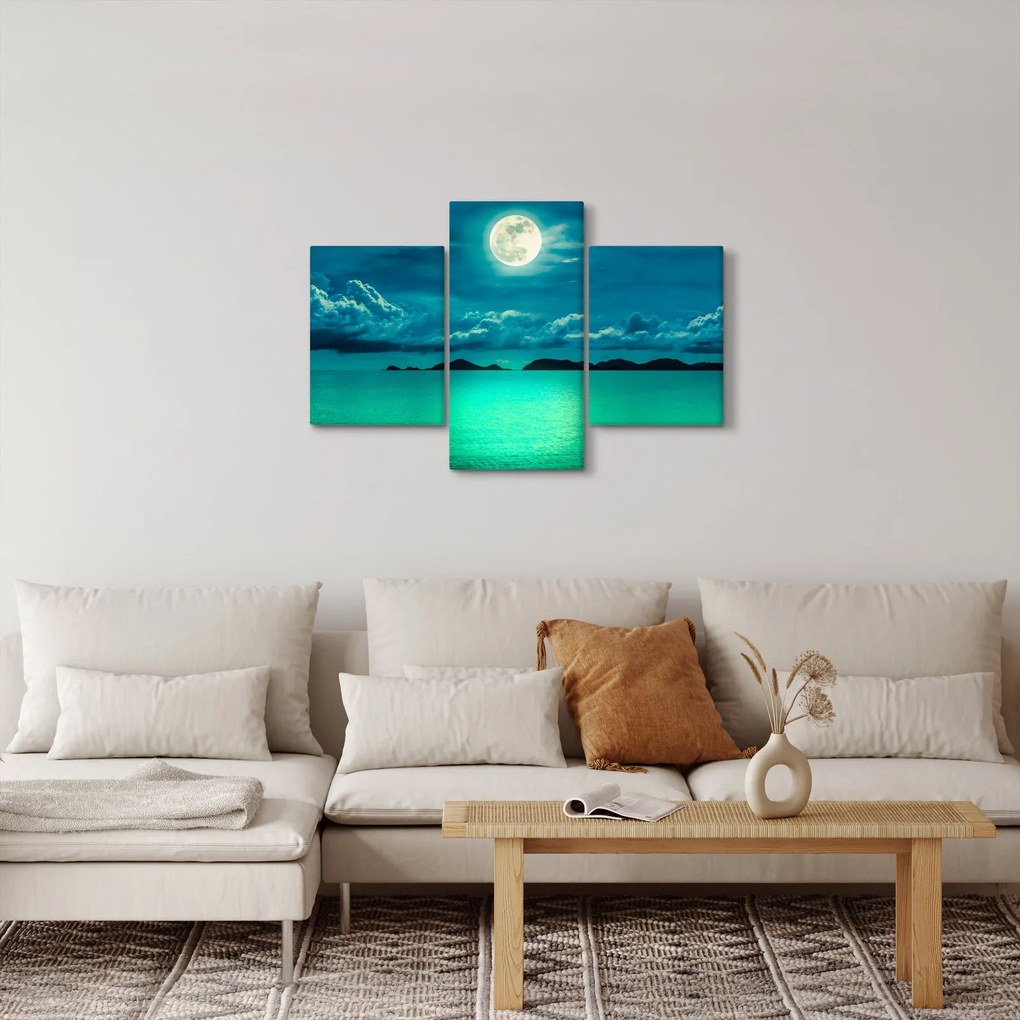 Kép - Telihold a felszín felett (90x60 cm)