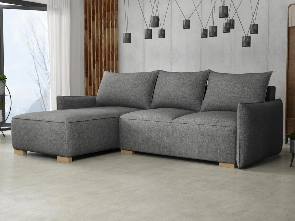 Sarokkanapé Gryfit L (sötétszürke) (tárolóhellyel). 1105101