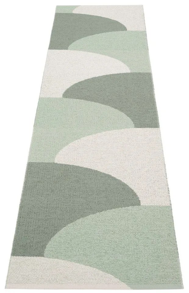 Zöld kültéri-beltéri futószőnyeg 70x270 cm Hill Army Misty Mint – Pappelina