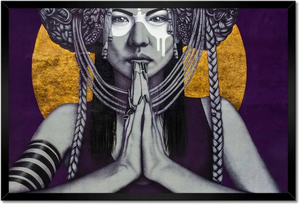 Poszterek keretben 60x40 Graffiti Utcaművészet