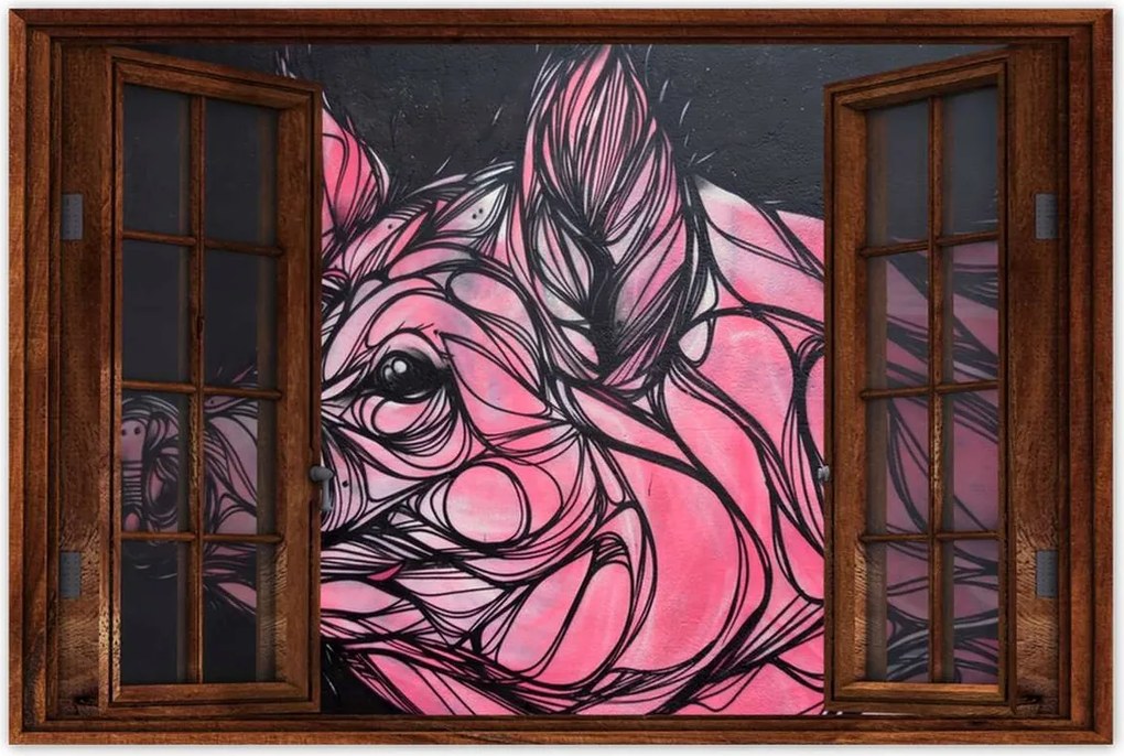 Poszterek 120x80 Graffiti Utcaművészet