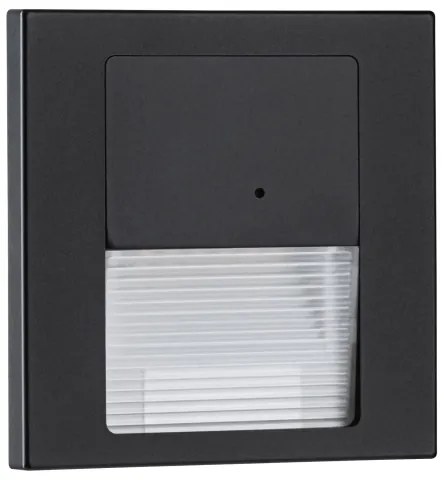 Paulmann 80004 - LED 1W lépcsővilágítás TSARO érzékelővel 230V fekete