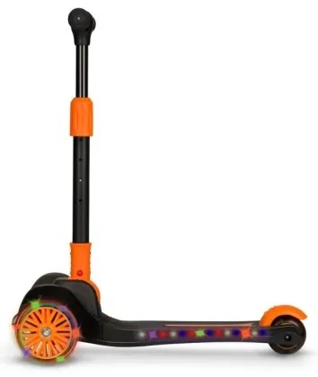 Lionelo - Gyerek roller TIMMY 3xAA narancssárga/fekete