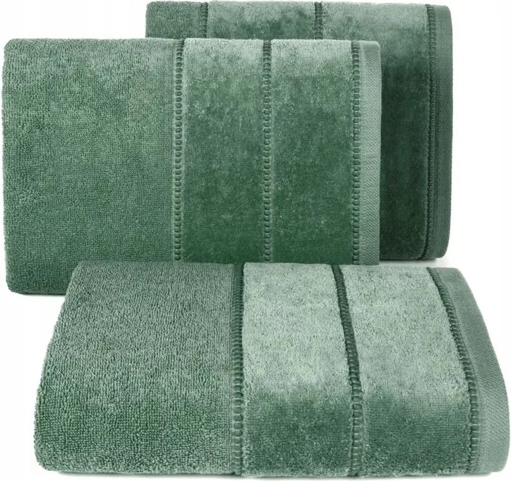 Mari törölköző 70x140 cm üvegzöld 500 g/m2 frottír