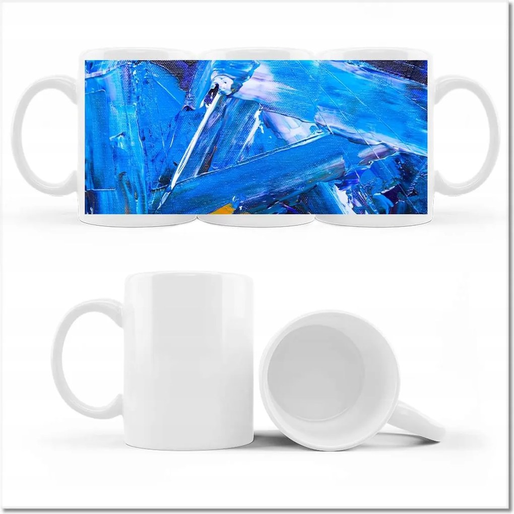 Fényképes bögre Absztrakt Mikroszkóp