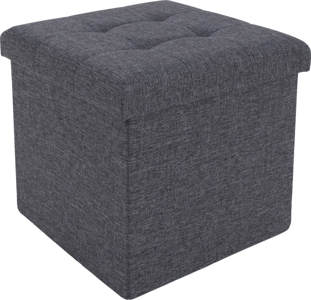 Puff, sötétszürke, FALON