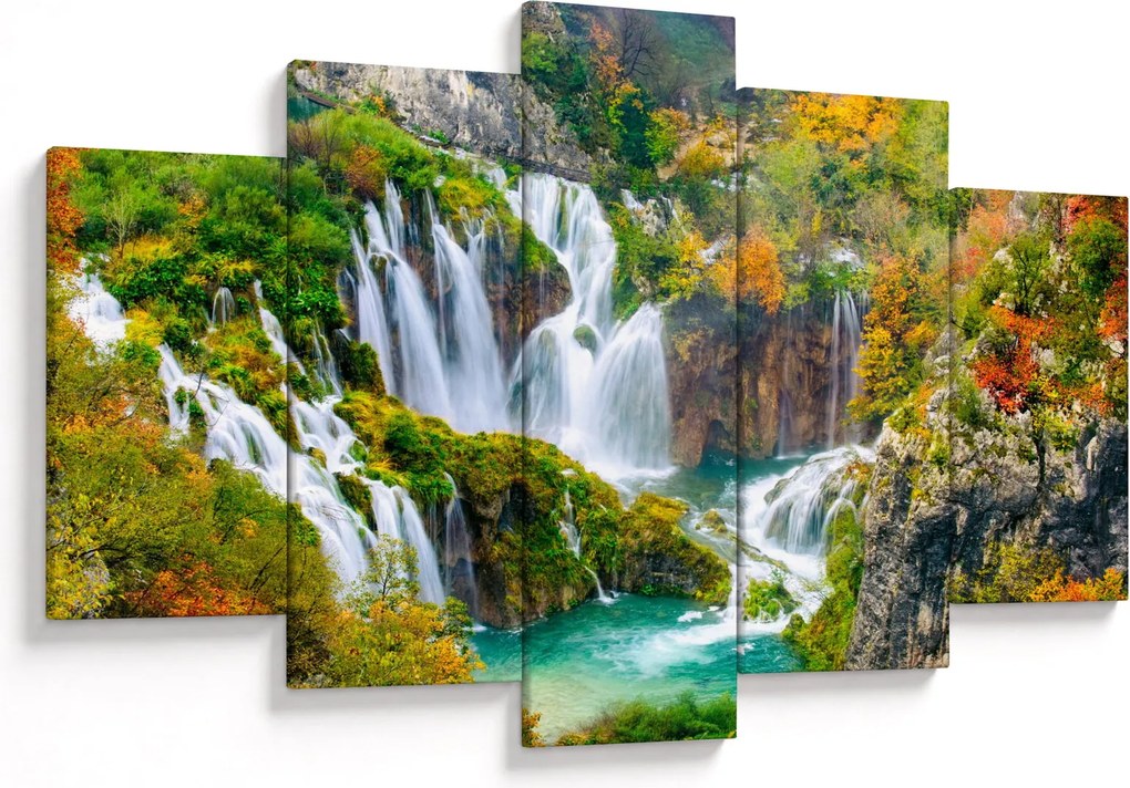 Kép - Plitvicei-tavak Nemzeti Park (150x105 cm)
