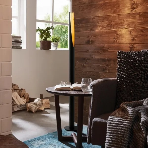 Eglo 97584 - LED Állólámpa BARBOTTO 1xGU10/4,5W/230V fekete