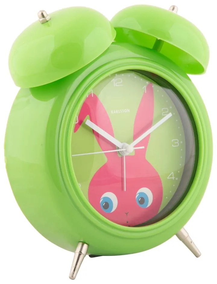 Gyerek ébresztőóra ø 15 cm Peekaboo Bunny – Karlsson