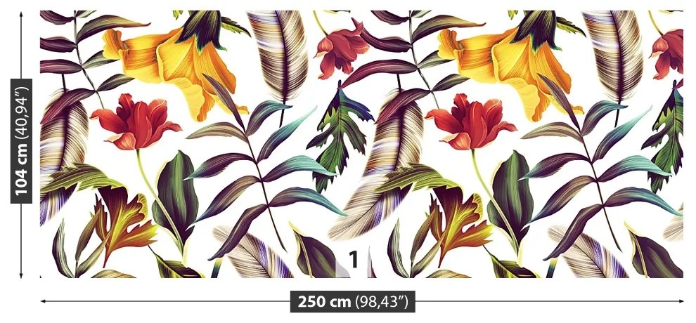 Fotótapéta trópusi növények 104x70 cm