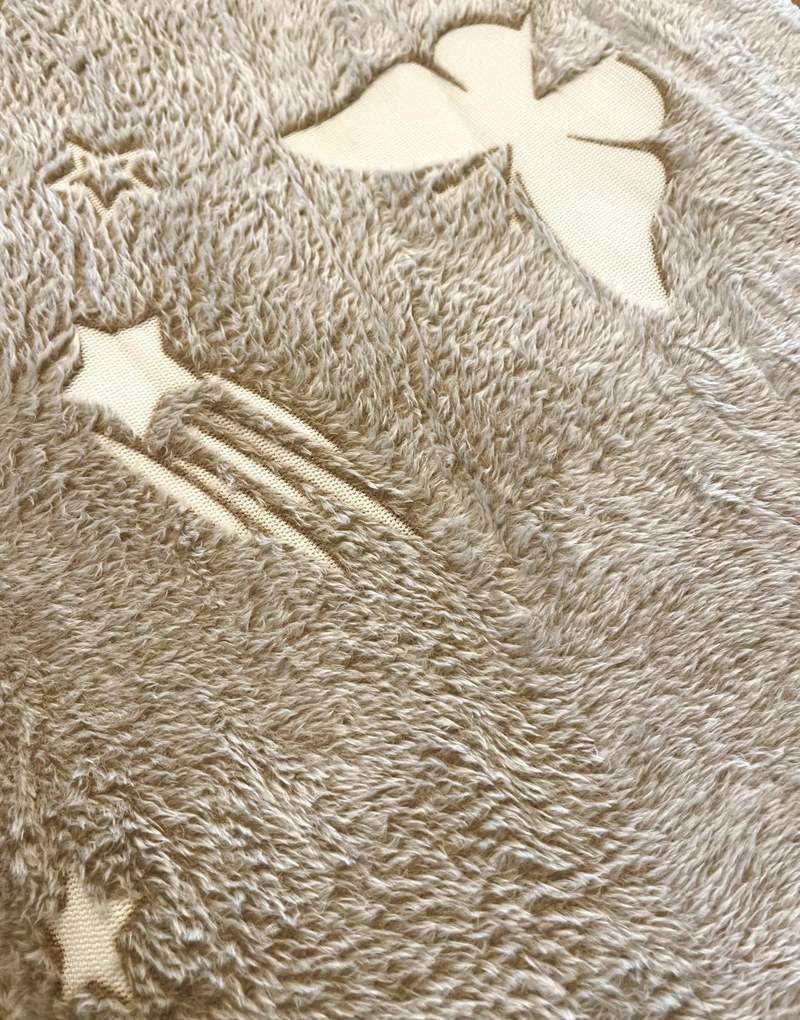 Világító takaró Pillangók barna 150x200cm TiaHome