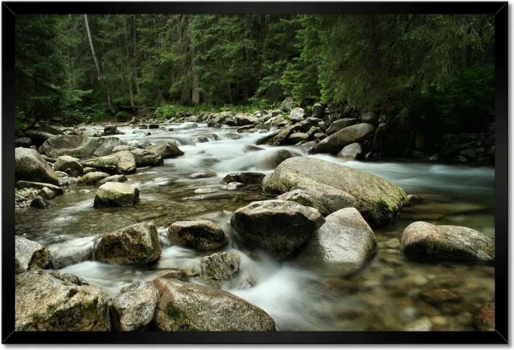 Poszterek keretben 60x40 Tátra Lengyel hegyek Kilátás