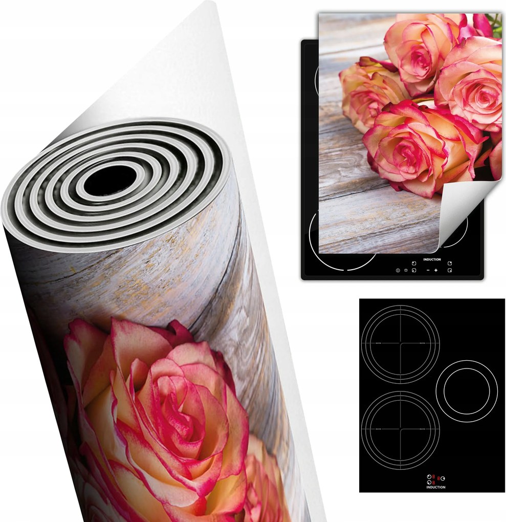 Tűzhelyvédő Szőnyeg Asztali Dekoráció 40x52 rózsa fa