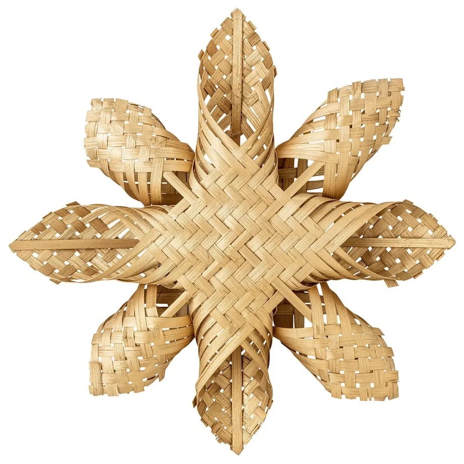 Bambusz karácsonyi függődísz ø 33 cm Hani – Bloomingville