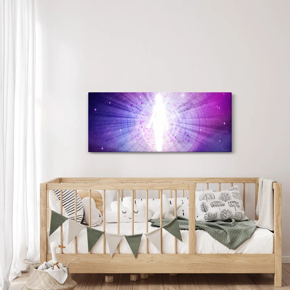 Absztrakt kép - Nő (120x50 cm)
