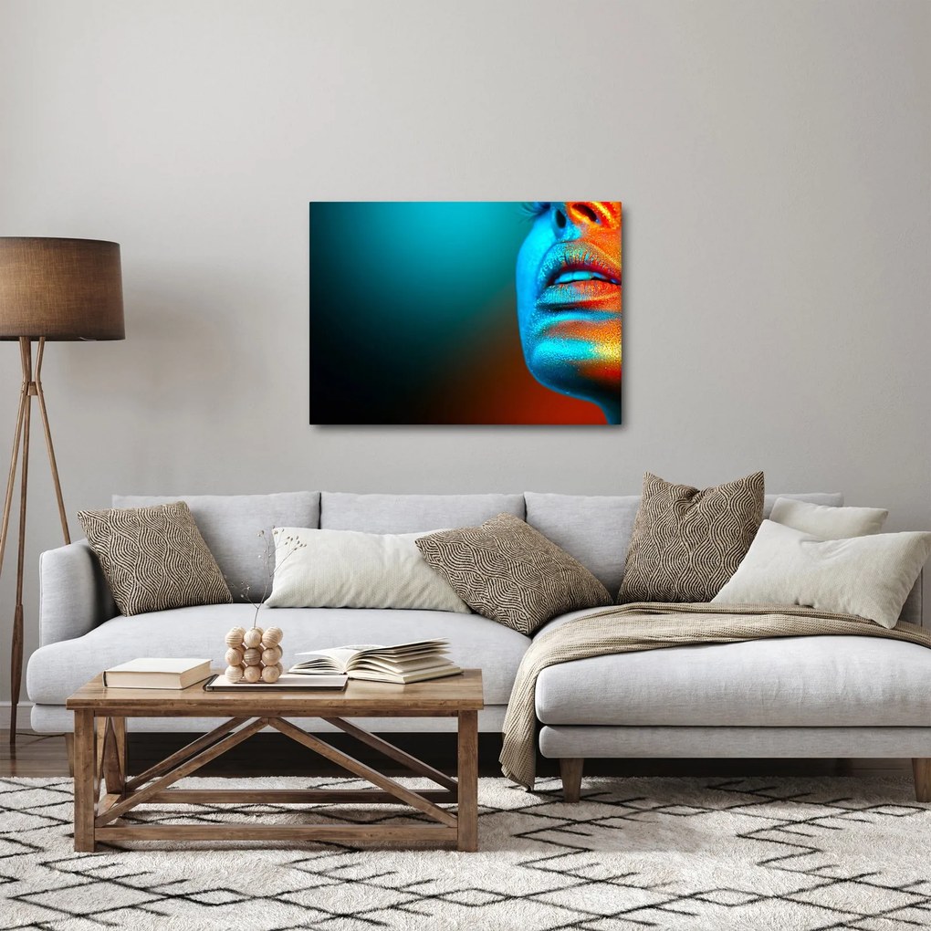 Kép - Csillogó arc (70x50 cm)