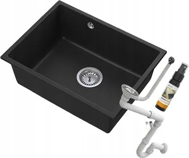 Manado egymedencés gránit mosogató pult alatti mosogató 60 szifon