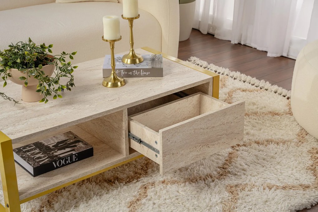 Haldizen - Gold, Travertine