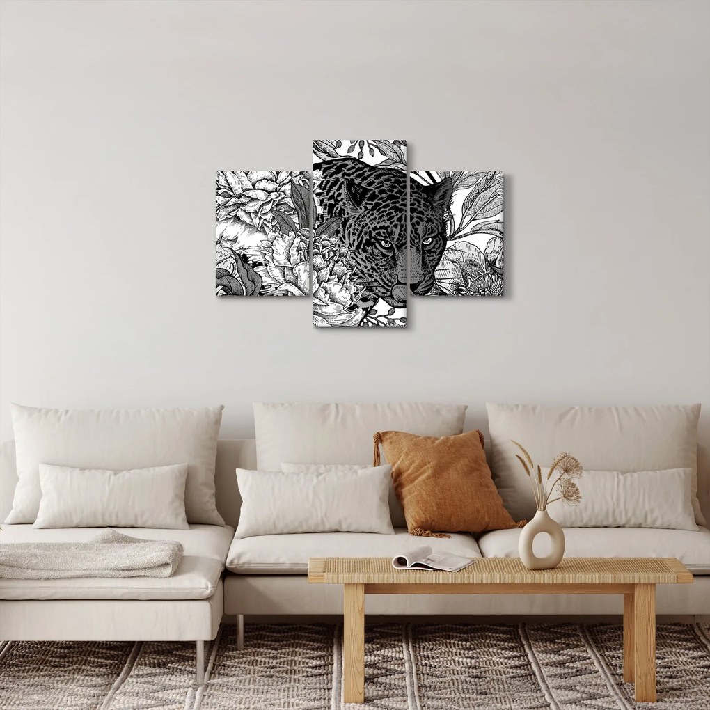 Kép - Egzotikus kert (90x60 cm)